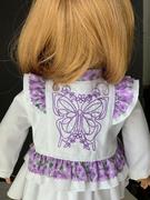 Pixie Faire Ruffles and Glam 18 Doll Machine Embroidery Design Set Review