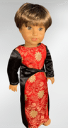 Pixie Faire Twist on a Theme Dress 18 Doll Clothes Pattern Review