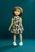 Pixie Faire Abbey Road A-Line Dress 14.5-15 Doll Clothes Pattern Review