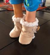 Pixie Faire Cozy Boots 18 Doll Shoe Pattern Review