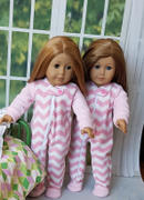 Pixie Faire Sammy's Footed Pajamas 18 Doll Clothes Pattern Review