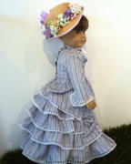 Pixie Faire Literary Society Dress 18 Doll Clothes Pattern Review