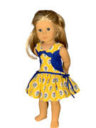 aleksandrajones Layla Rae Dress 18 Doll Clothes Pattern Review