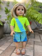 Pixie Faire Surfin' Stripes 18 Doll Clothes Pattern Review