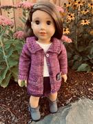 Pixie Faire Library Sweater 18 Inch Doll Clothes Knitting Pattern Review