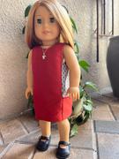 Pixie Faire A Stitch In My Side Pocket Dress 18 Doll Clothes Pattern Review