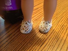 Pixie Faire No Sew Janes Shoes 14.5 Inch Doll Shoe Pattern Review