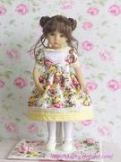 Pixie Faire School Girl Pattern for Little Darling Dolls Review