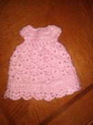 Pixie Faire Spring Petal Dress 14.5 Doll Clothes Crochet Pattern Review