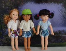 Pixie Faire Bella Blouse 14.5 Doll Clothes Pattern Review