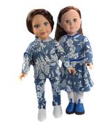 Pixie Faire Fit & Flare Mock Neck Dress 18 Doll Clothes Pattern Review