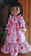 Pixie Faire Ruffled Nightgown 14.5 Doll Clothes Pattern Review