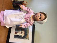 Pixie Faire Betsy Ross Shop Apron & Cap 18 Doll Accessories Review