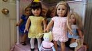 Pixie Faire Tumbling Scallops 14.5 Doll Clothes Crochet Pattern Review