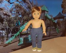 Pixie Faire Boy Doll Moto Pants 18” Doll Clothes Pattern Review