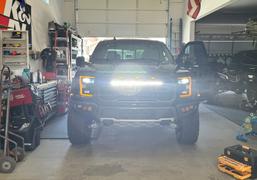 Heretic Studio Ford F150 Raptor (2017-2021) - Behind The Grille 30 LED Light Bar - Clear Lens Review