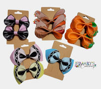 Pip Supply Colored Pencils Faux Leather Hair Bow and DIY Craft Cutout - DIY Review