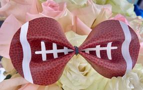 Pip Supply Football Faux Leather DIY Hair Bows & Craft Cutouts - PIPS EXCLUSIVE Review
