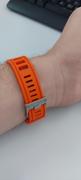 Borealis Watch Company Borealis Vulcanized Rubber Strap 20mm Orange Review