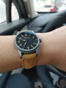 Borealis Watch Company Borealis Icarus Cerakote Pilot Watch Swiss Movement Ronda R150 Automatic Review