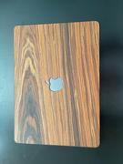 Glitty MacBook Wood Skin Review