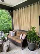 Patio34 Sunbrella® Grommet Top Outdoor Curtain | Canvas Collection Review