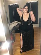 Curvy Sense Plus Size Alexandra 2.0 Lace Dress - Black Review