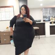 Curvy Sense Plus Size Asymmetric Knit Dress - Black Review