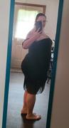 Curvy Sense Plus Size Senorita Fringe Dress - Black Review
