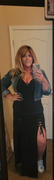 Curvy Sense Plus Size Melissa M-Slit Dress - Black Review