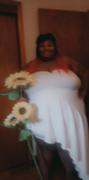 Curvy Sense Plus Size Amara Ruffle Bodycon Dress- White Review