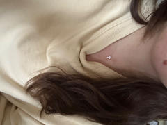 Ferkos Fine Jewelry 14K Gold Tiny Diamond Cross Necklace Review