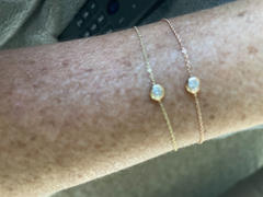 Ferkos Fine Jewelry 14K Dainty Diamond Solitaire Bracelet Review