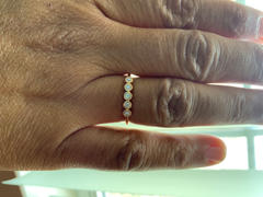 Ferkos Fine Jewelry 14K Gold Bezel Set Diamond Wedding Band Review