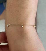 Ferkos Fine Jewelry 14K Gold Diamond by The Yard Dangling Solitaire Bracelet Review