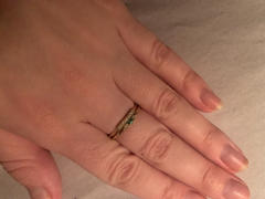 Ferkos Fine Jewelry 14K Gold Single Row Pave Diamond Ring Review