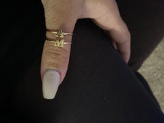 Ferkos Fine Jewelry 14K Gold Initial Letter Ring Review