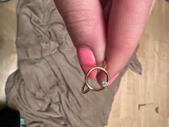 Ferkos Fine Jewelry 14K Gold Circle Diamond Ring Review