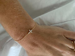 Ferkos Fine Jewelry 14K Gold Diamond Cross Bracelet Review