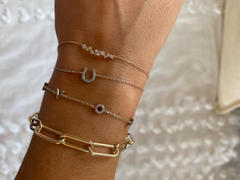 Ferkos Fine Jewelry 14K Gold Multi Diamond Cluster Bracelet Review