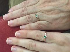 Ferkos Fine Jewelry 14k Slanted Baguette Emerald Ring Review