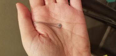 Ferkos Fine Jewelry 14K Gold Mini Diamond Halo Necklace Review