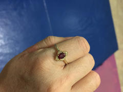 Ferkos Fine Jewelry 14k Victorian Genuine Ruby Ring Review