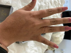Ferkos Fine Jewelry 14K Gold Petite Diamond Wedding Ring Review