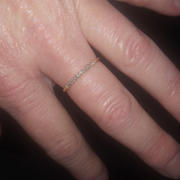 Ferkos Fine Jewelry 14K Gold 11 Stone Petite Diamond Wedding Band Review