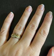 Ferkos Fine Jewelry 14K Gold Minimal Sapphire and Diamond Ring Review