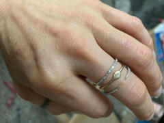 Ferkos Fine Jewelry 14K Ultra Thin Half Eternity Baguette Diamond Stackable Ring Review