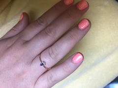 Ferkos Fine Jewelry 14k Mini Sapphire and Diamond Ring Review