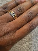 Ferkos Fine Jewelry 14k Petite Sapphire and Diamond Ring Review