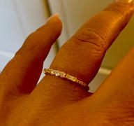 Ferkos Fine Jewelry 14K Gold Three Diamond Equilibrium Ring Review